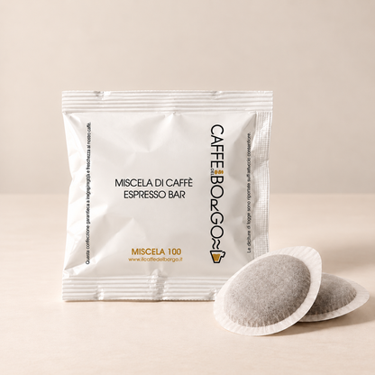 100 Arabica cialde filtro carta, confezione da 150 pezzi