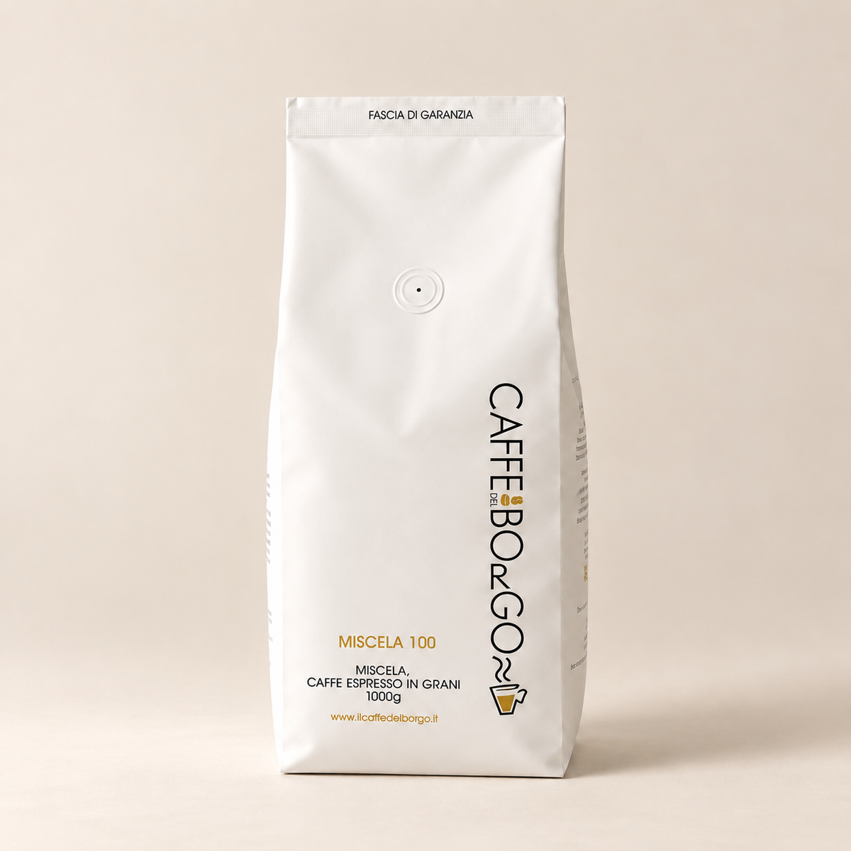 100 Arabica caffè in grani, confezione da 1 kg
