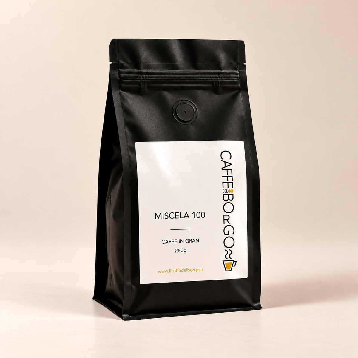100 Arabica caffè in grani, confezione da 250 g