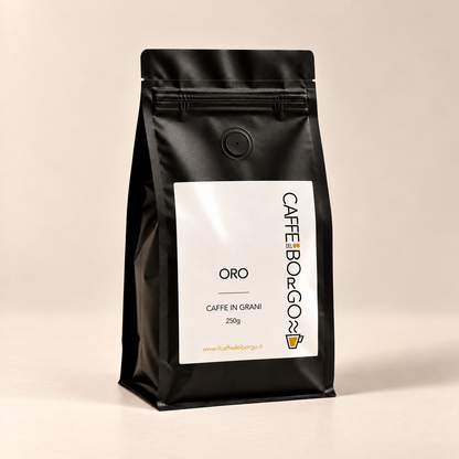 Oro caffè in grani, confezione da 250 g