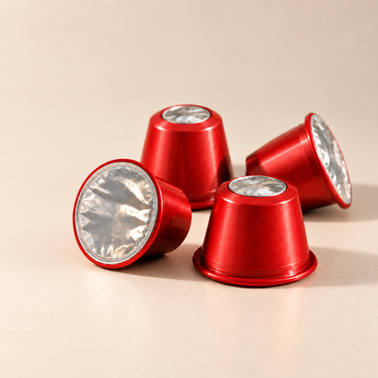 Rossa capsule, confezione da 100 pezzi